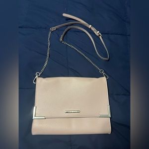 Steve Madden light pink crossbody purse
